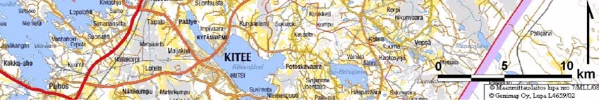 puolelle laskevan Jänisjoen