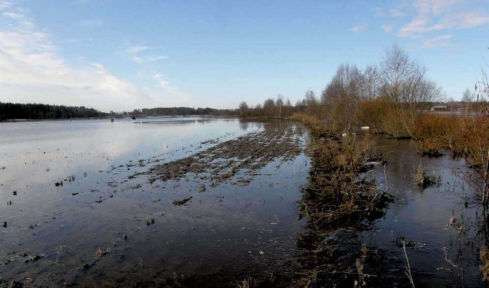 Runsaat sateet, roudaton peltomaa talvella sekä vesiuomien jäättömyys saattavat osittain jopa kumota tähänastisten vesiensuojelutoimenpiteiden positiivisia vaikutuksia.