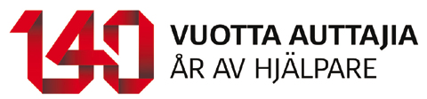 JUHLAVUOSI PUNAISESSA RISTISSÄ Viisi keskeistä kysymystä juhlavuodesta Tänä vuonna juhlistamme 140-vuotiasta Suomen Punaista Ristiä. Hankimme uusia auttajia ja lisäämme tunnettavuuttamme.