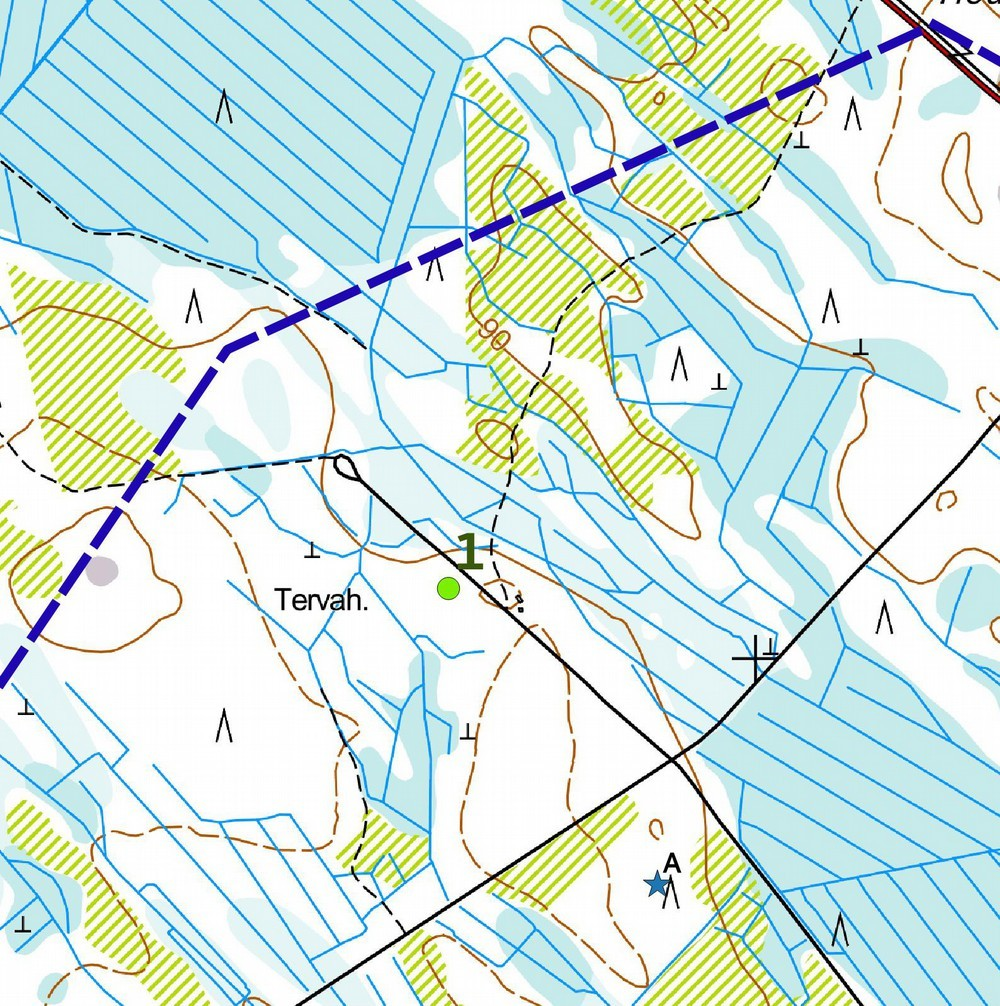 Mittakaava 1:5 000.