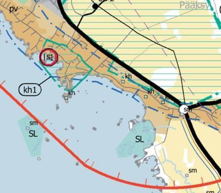 4(11) SELOSTUS SÄKYLÄN LIIKEALUEEN ASEMAKAAVA 2.2 SUUNNITTELUTILANNE Maakuntakaavoitus Satakunnan 30.11.2011 vahvistetussa maakuntakaavassa alue on merkitty taajama- alueeksi (A).