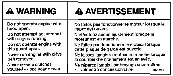 TURVALLISUUS Varoitustarrat ja niiden sijainti Noudata ajoneuvon eri osiin sijoitettujen varoitustarrojen ohjeita.