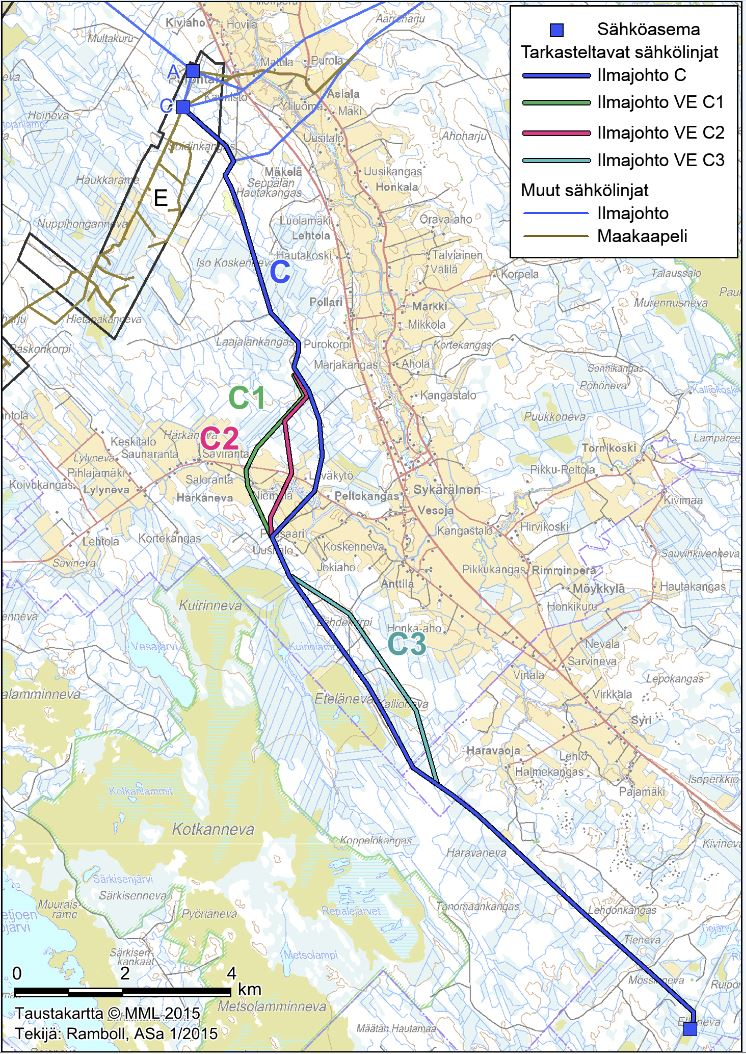 110 KV SIIRTOLINJA LÄNSI-TOHOLAMMIN TUULIPUISTO LESTIJÄRVEN ASEMA, YMPÄRISTÖSELVITYS 2 110 KV SIIRTOLINJA LÄNSI-TOHOLAMMIN TUULIPUISTO LESTIJÄRVEN ASEMA, YMPÄRISTÖSELVITYS 3 2.