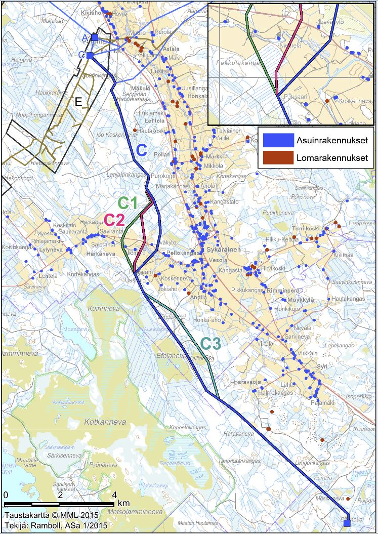 110 KV SIIRTOLINJA LÄNSI-TOHOLAMMIN TUULIPUISTO LESTIJÄRVEN ASEMA, YMPÄRISTÖSELVITYS 6 110 KV SIIRTOLINJA LÄNSI-TOHOLAMMIN TUULIPUISTO LESTIJÄRVEN ASEMA, YMPÄRISTÖSELVITYS 7 3.