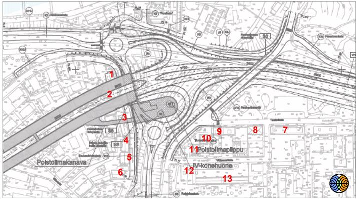 Keskeiset tulokset Naistenlahden poistoilmapiippu 2020 Pelkästään poistoilmapiipun päästöjen aiheuttamat typpidioksidipitoisuuden (NO2) vuorokausi- ja vuosikeskiarvot (µg/m³) ohje- ja