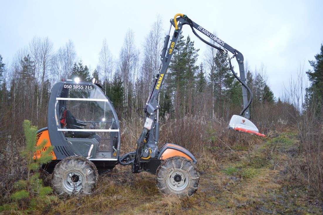 Kuva 10. Pienmetsäkone Tehojätkä.
