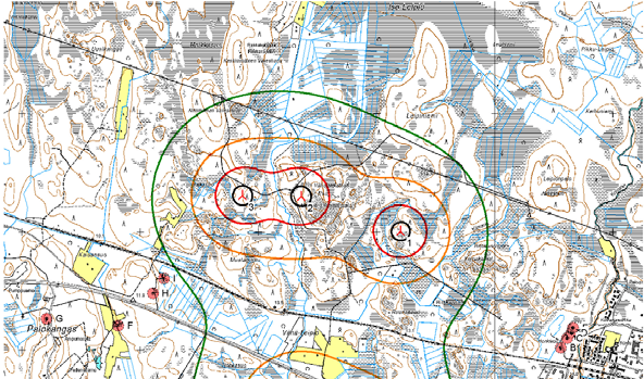 HANKEALUEEN NYKYTILA Kuva 9.23.