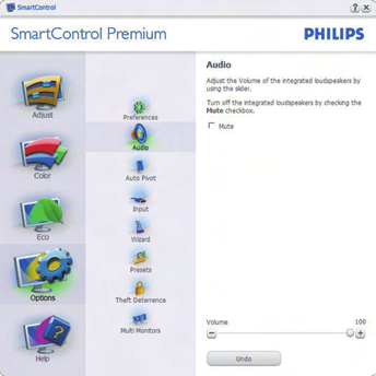 asetus poistetaan, SmartContol Premium ei aktivoidu käynnistettäessä eikä ole task tray:ssä. SmartControl Premiumin voi käynnistää työpöydän pikanäppäimellä tai ohjelmatiedosto ssa.