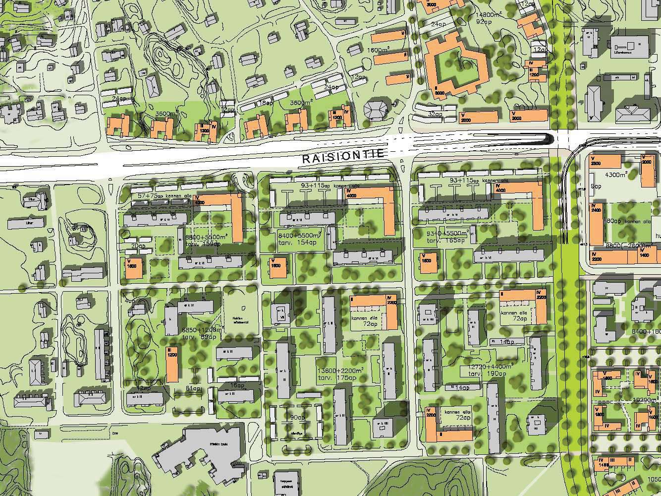 LUMPARLAN TÄYDENNYSRAKENTAMINEN UUSI KERROSALA UUSIUTUVA KERROSALA LISÄASUKKAAT 24 300