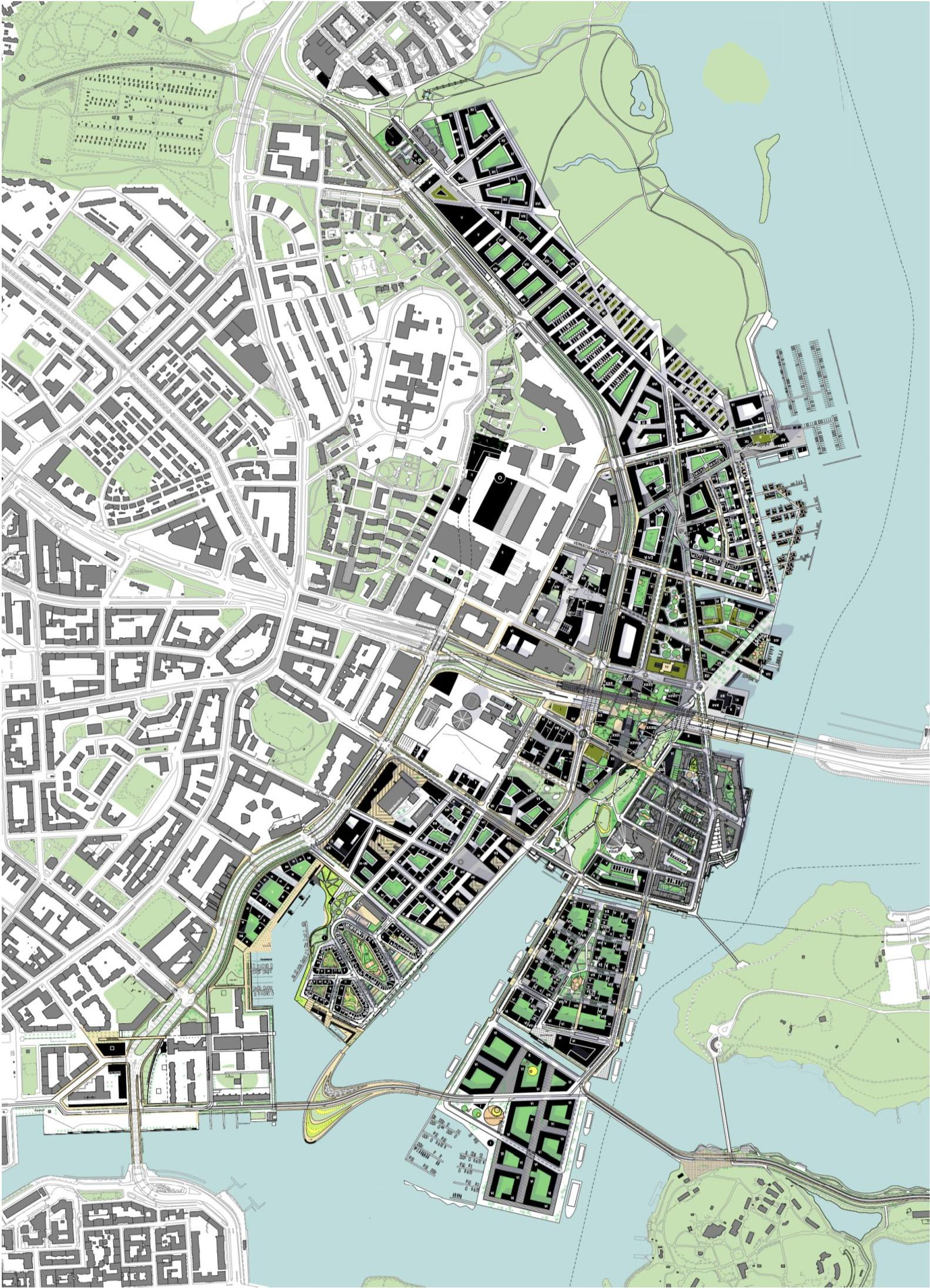 Kyläsaari Kalasataman Palvelu Oy LOPULLINEN TOIMINTA-ALUE SOPIMUSALUE 1 SOPIMUSALUE 2 Verkkosaaren pohjoisosan