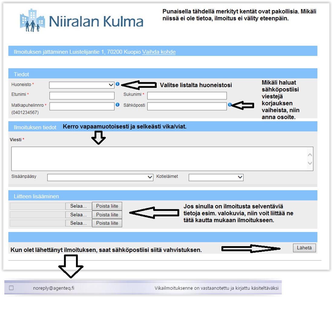 Nikulainen lveluja asiakkaille Kohtaa Kuuntele Kunnioita Vuokrasopimuksen allekirjoitus Niiralan Kulma on ottanut