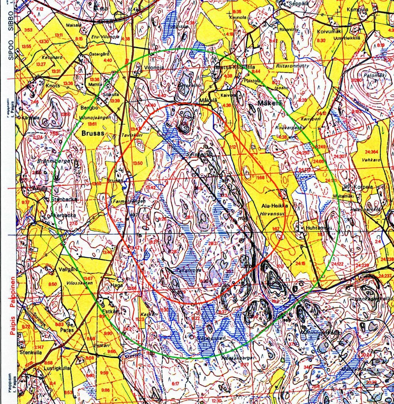 46 ole odotettavissa eikä todennäköinen. Metsätuhonkin jälki maisemaan saataisiin osin poistetuksi nopeakasvuisilla puilla.