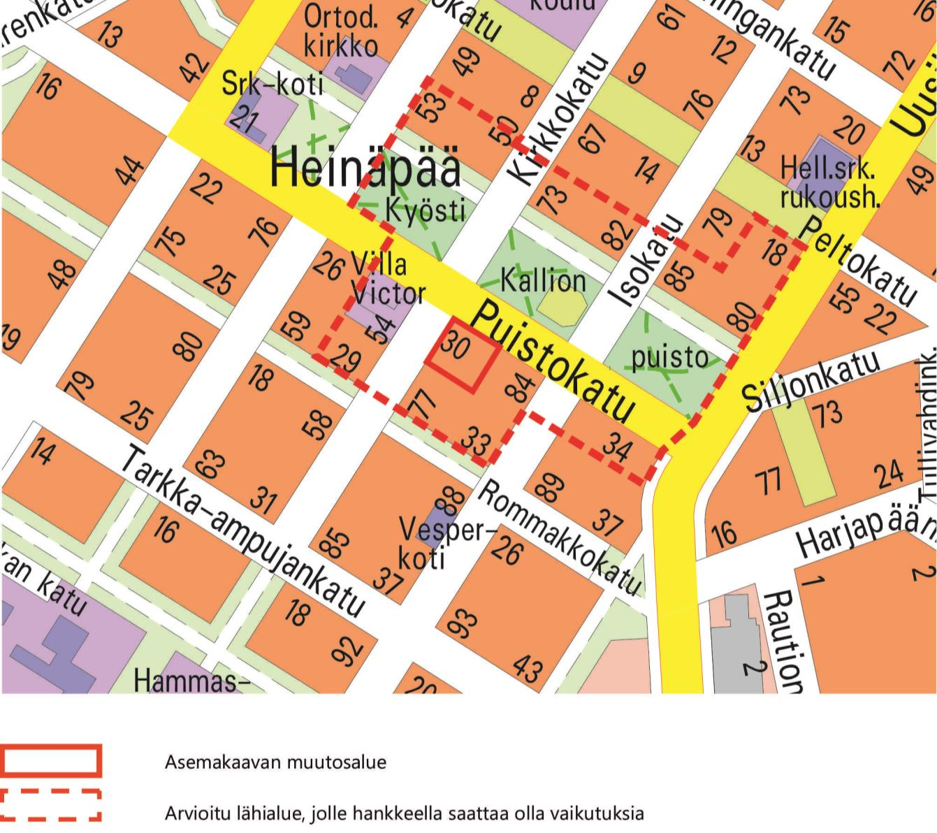 1/5 Sivu 2 Puistokatu 30 Osallistumis- ja arviointisuunnitelma Leverin (V) kaupunginosan korttelin 4 tonttia nro 1 (Puistokatu 30) koskeva asemakaavan muutos Kaavatunnus 564-2283 Diaarinumero