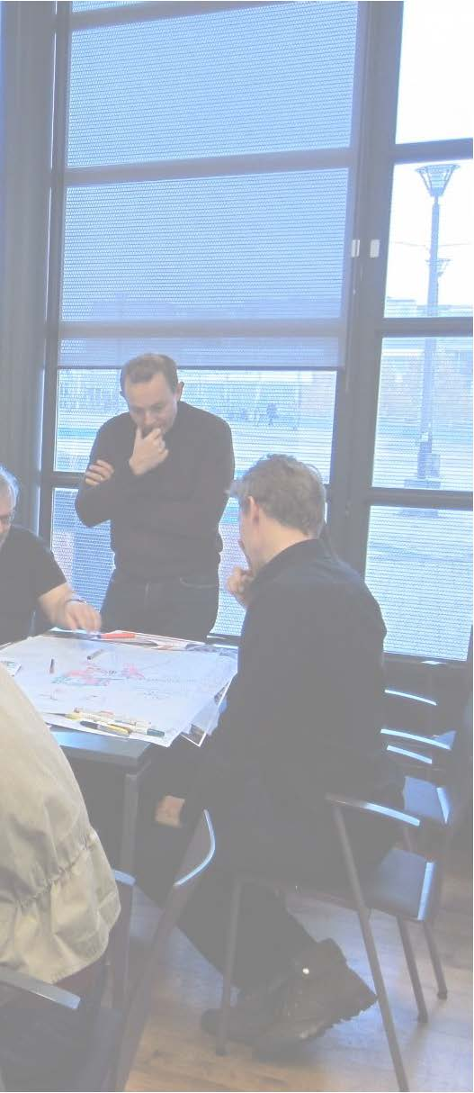 keskusteltiin ratkaisuista asukastyöpajassa esiin tulleisiin