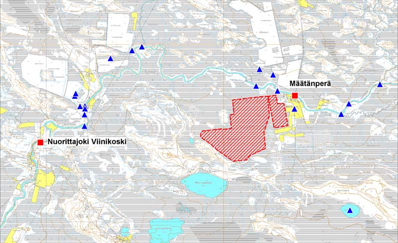 Kokonaisarvion mukainen pintavesien ekologinen tila Pohjois- Pohjanmaan