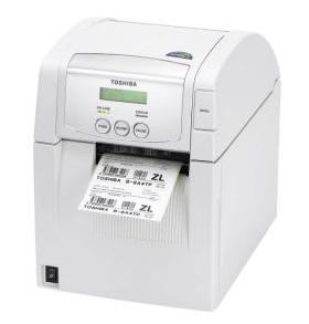 21 Kuva 6. Lämpösiirtokirjoitin Toshiba B-SA4TP. (Finn-id) Etelä-Karjalan keskussairaalan viivakoodiprojektiin valittiin Toshiba B- SA4TP -lämpösiirtokirjoitin.