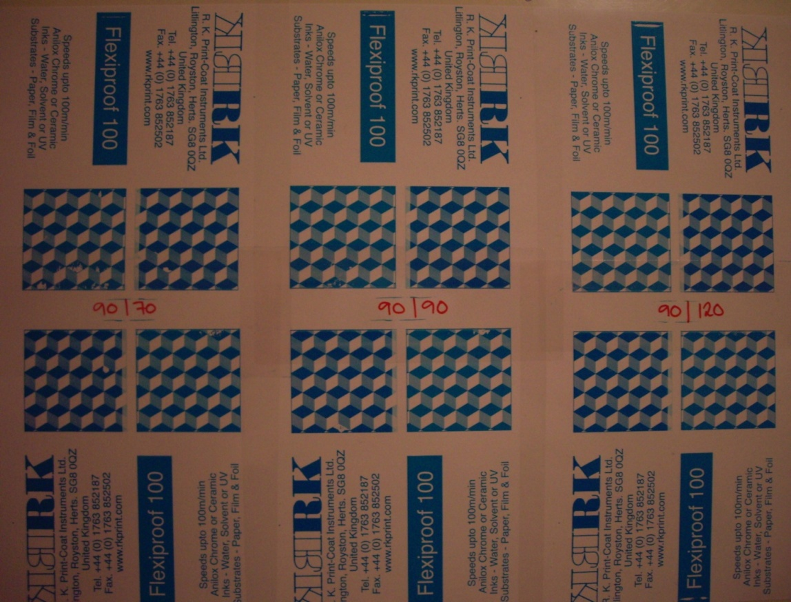 91 (92) Liite 2: RK Flexiproof 100 -testipainolaitteen telojen välisten