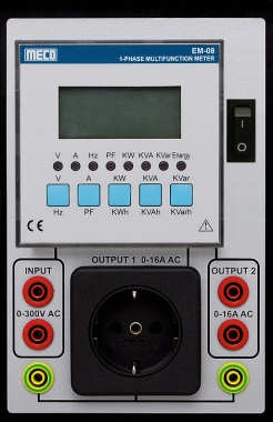 5 % lukemasta + 2 numeroa) PML08-5A, PML08-10A 1-vaiheiset tehoanalysaattorit Mitattavat suureet: U, I, P, Q, S, f, PF, energia TRMS 4 numeron