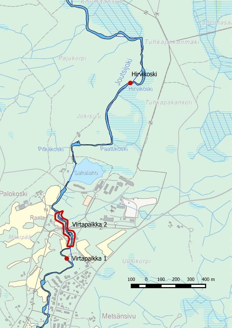 51 teydessä. Joutsijärveä käytetään Porin raakaveden lähteenä, ja Joutsijoki on padottu monesta kohtaa (kuva 2). (Koivunen ym. 2006, 81.