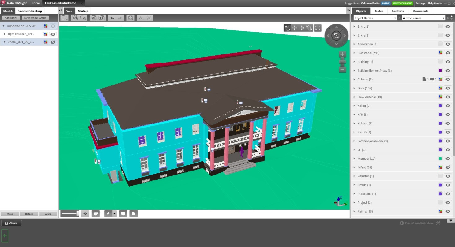 BIMsight-projektin