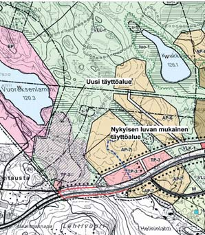 7.7.2 Vaikutukset maankäyttöön ja yhdyskuntarakenteeseen Rakennettu ympäristö, asutus ja muut häiriintyvät kohteet Lähin asutus sijoittuu Lammintaustaan noin 600 metrin päähän maanvastaanottoalueen