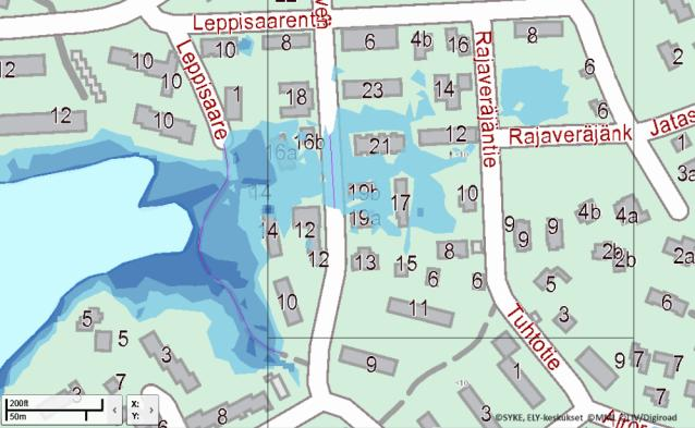 Helsingin alueella on Tammisalon Pyörökiventietä lukuun ottamatta pääasiassa jo olemassa tulvasuojelusuunnitelmat niistä alueista, joilla suorien tulvasuojelutoimenpiteiden on todettu olevan