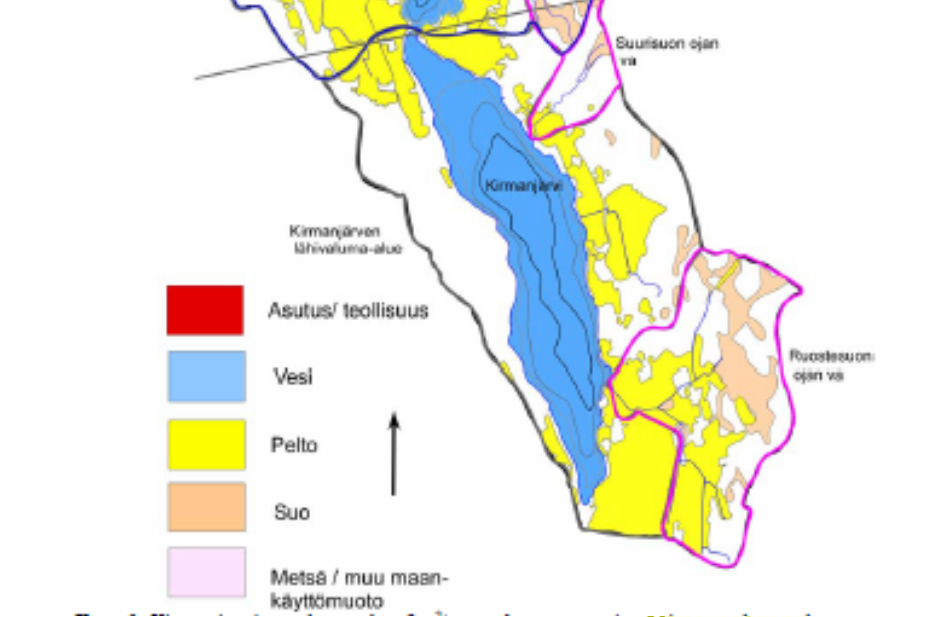 830 ha 310 ha Muokattu: Kirmanjärven kunnostussuunnitelma