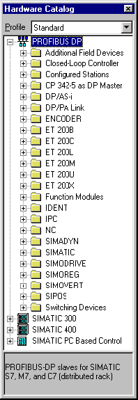 20 Kuva 16 Komponenttilista /1/ Kuva 17 Komponenttilista /1/ Kohdassa Järjestelmän pystyttäminen on lueteltu ne I/O moduulit, jotka
