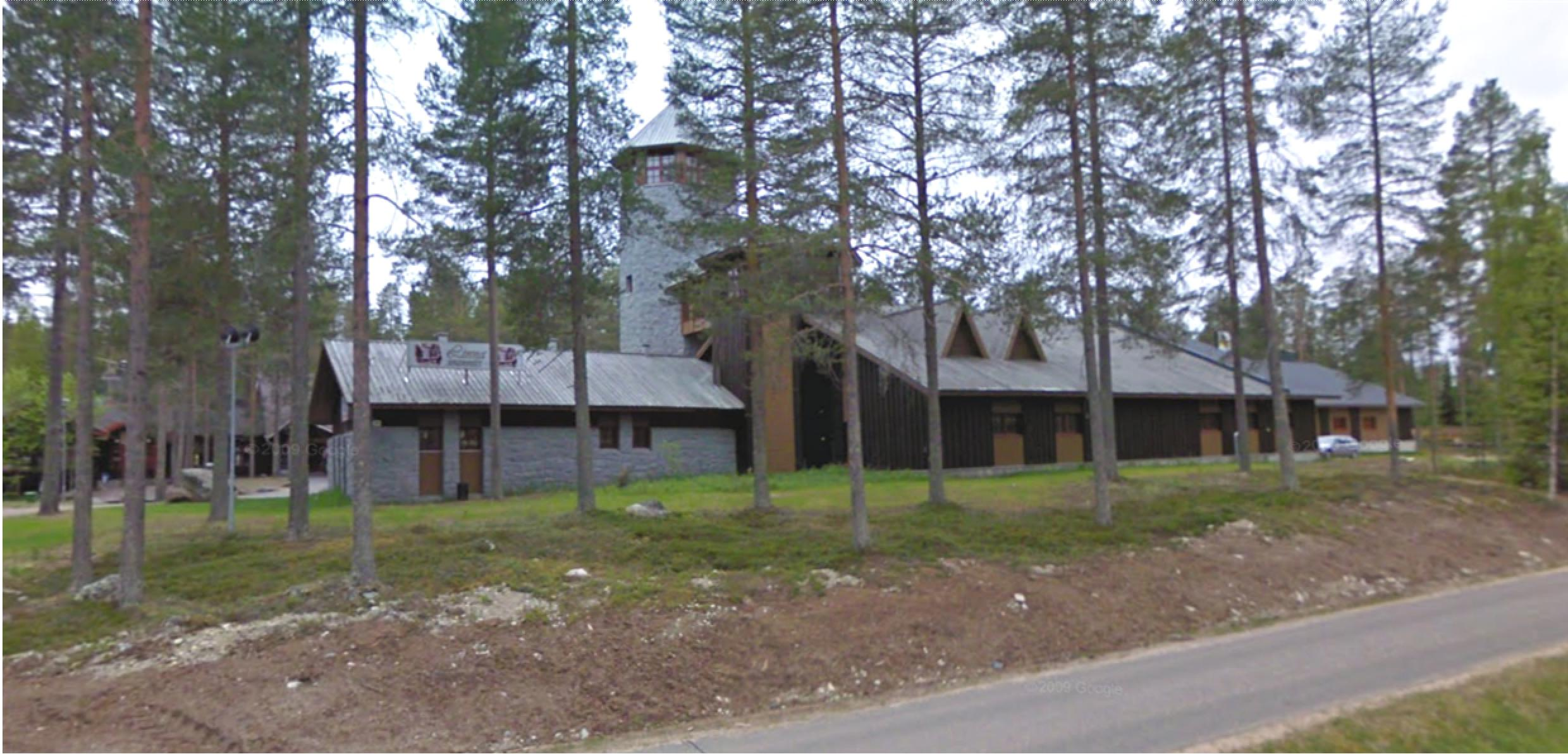 Kuva: Eläinpuiston - linna (lähde Google Street View) Ohjeen tilaajana on toiminut Ranuan kunta.