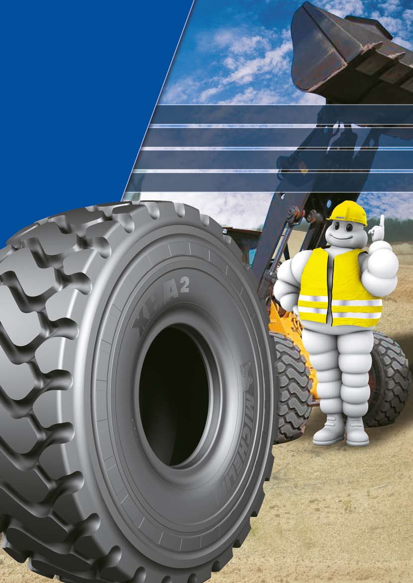 MICHELIN XHA2 Uuden sukupolven rengas pyöräkuormaajiin.