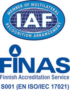 Sertifikaatin numero: 110750-2012-AQ-FIN-FINAS Alkuperäinen sertifikaatti myönnetty: Voimassaoloaika: 12. tammikuuta 1996 6. helmikuuta 2012 10. marraskuuta 2015-15.