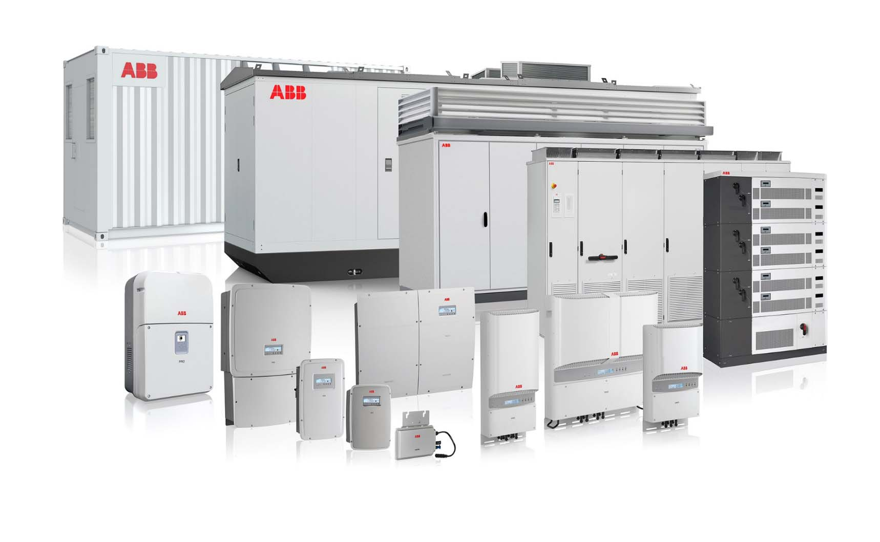 ABB solar inverters product portfolio