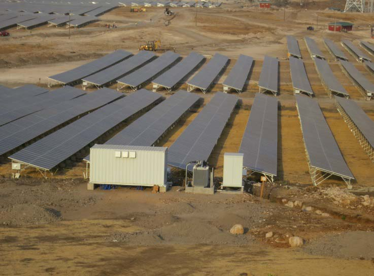 ABB solar inverter case Honduras, Soposa/Cohessa: 146 MWp PV plant Project description 2 pcs of 73 MWp ground mounted plant sections connected to one HV substation totalling 146 MWp Grid