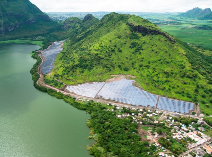 ABB solar inverter example cases Mauritius: 15,2 MWp PV plant System description PV plant: 15,2 MWp Application: ground-mounted power plant