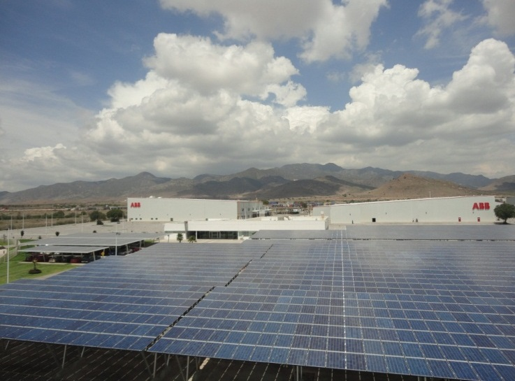 2 kv grid Solar modules: poly-csi Customer: Property management of ABB for the ABB manufacturing Plant in San Luis Potosi,
