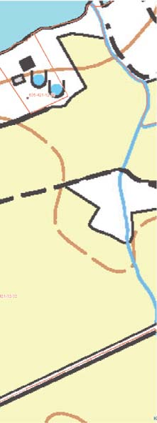muunnetun rantaviivan pituuslaskelma Vassaa eli Vähäsaari 446 m 100% 157