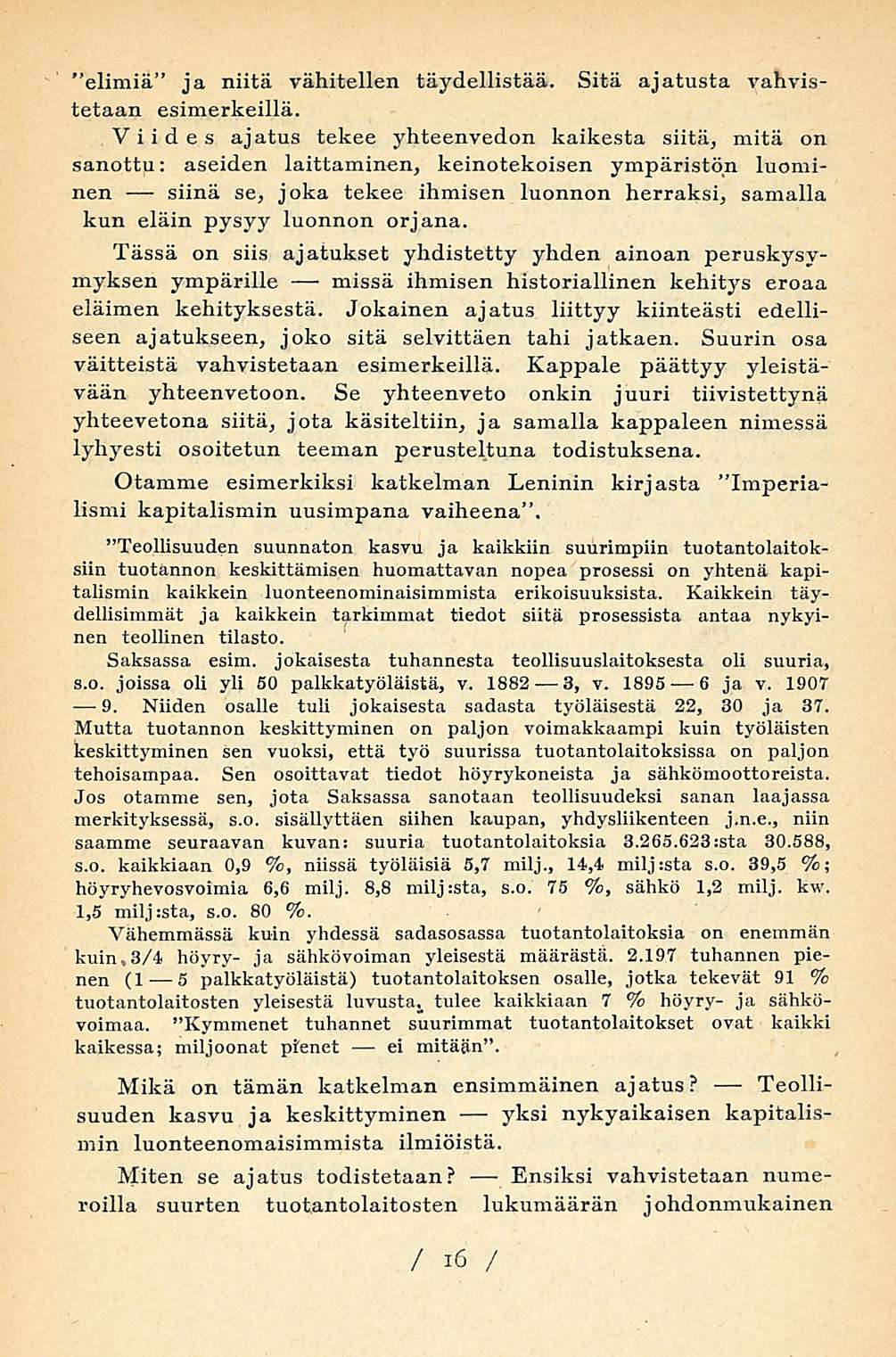 - 9. elimiä ja niitä vähitellen täydellistää. Sitä ajatusta vahvistetaan esimerkeillä.