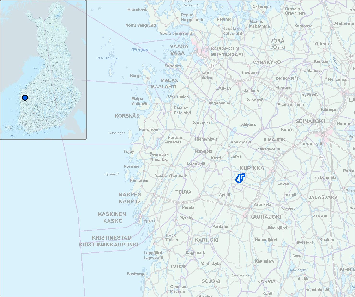 Kurikan ja Teuvan Saunamaan tuulivoimaosayleiskaavat