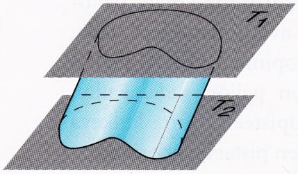 Lieriö ja särmiö Tarkastellaan pintaa, joka syntyy, kun tasoa T leikkaava suora s liikkuu suuntansa säilyttäen