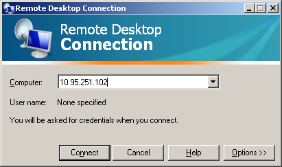 4 Kuva 3. Remote Desktop Connection ohjelmalla sisäänkirjautuminen 2.3 Windows Server 2008 Microsoft Windows Server 2008 -palvelinjärjestelmä julkaistiin 27. helmikuuta 2008.
