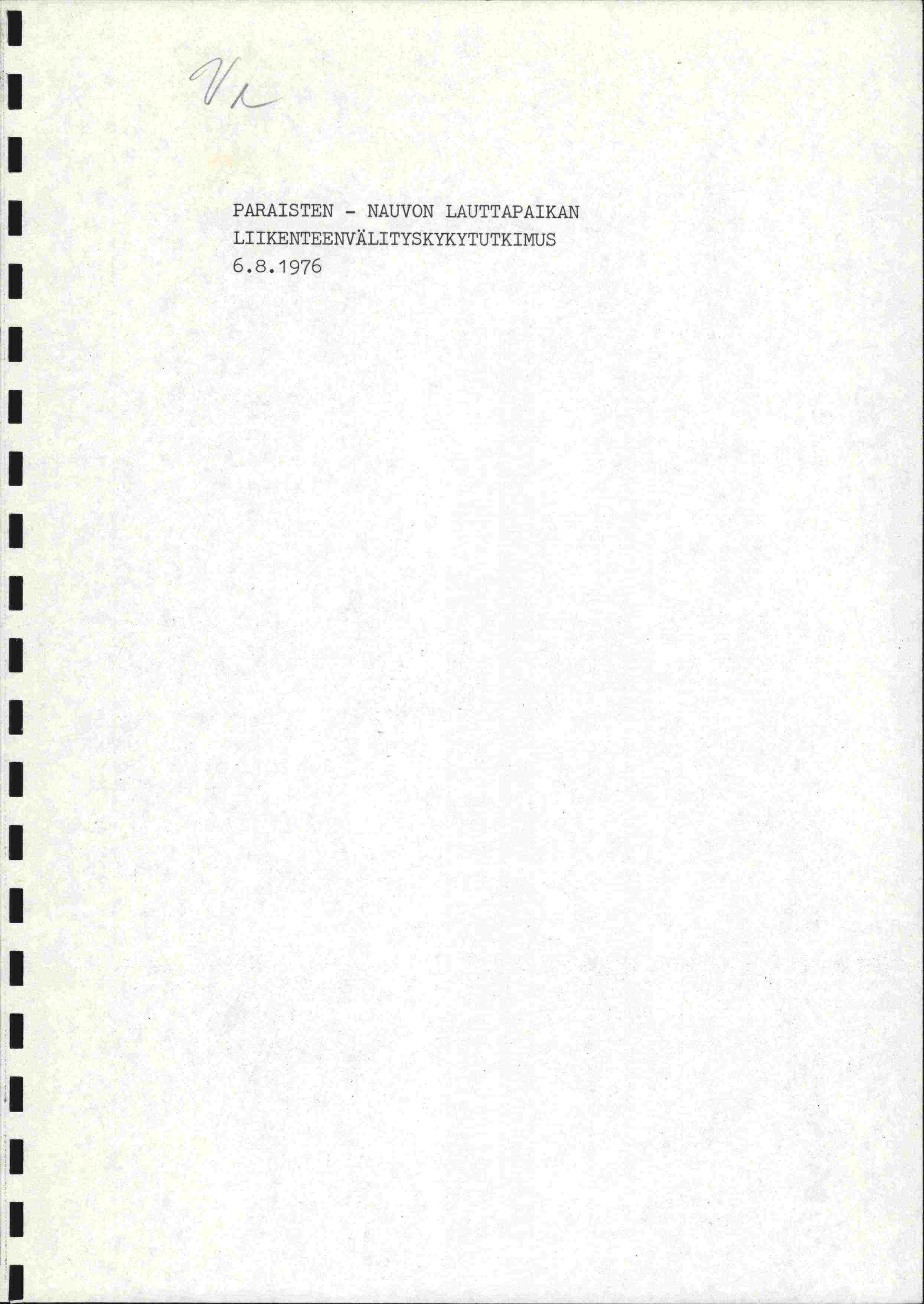 PARASTEN - NAUVON LAUTTAPAKAN L