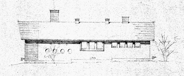 5.2.2 Sauna (0108) Myös arkkitehti Jonas Cedercreutz suunnitteli 1930 1940-luvuilla rakennuksia Isosaareen.