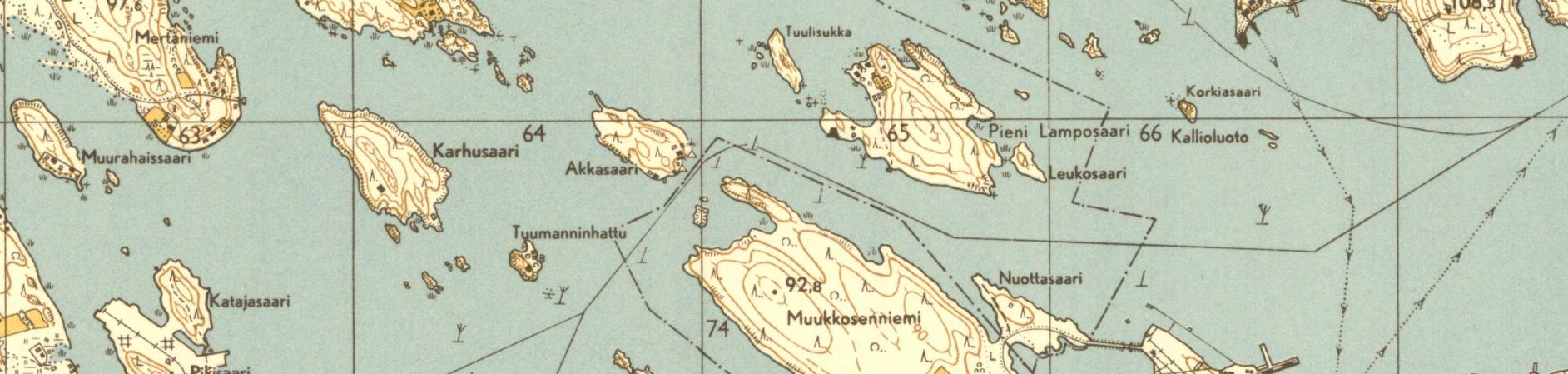 Ihalaisen kaivoksen kiviainesten läjitysalueiden laajennus 53 Kuva 5.9-1.