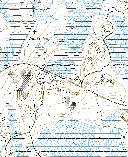 366 Kohdetyyppi: 13 Liikennekohteet Copyright: Metsähallitus 2008