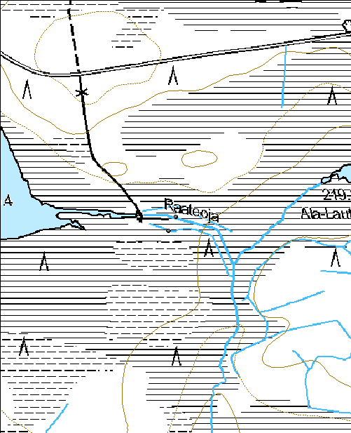 194 Kohdetyyppi: 9 Valmistuspaikat/työpaikat Copyright: Metsähallitus 2008