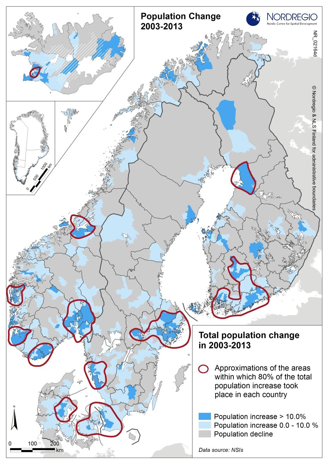 Väestö keskittyy kaikkialla maailmalla kaupunkiseuduille.