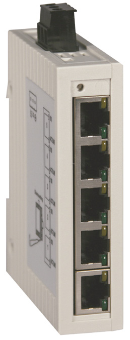 4 Connexium Ethernet kytkimet Teollisuustason kytkin vaativiin kohteisiin 3 pääominaisuutta Kompakti koko Leveys vain 25mm (8 - porttinen 35mm) Korkeus 114mm (8 - porttinen 138mm) Kilpailukykyiset