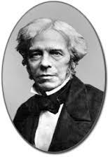 90 LUKU 7. SÄHKÖMAGNEETTINEN INDUKTIO Kuva 7.1: Michael Faraday, 1791 1867 sähkökenttä alkion dl(r) kohdalla koordinaatistossa, jossa dl on levossa.