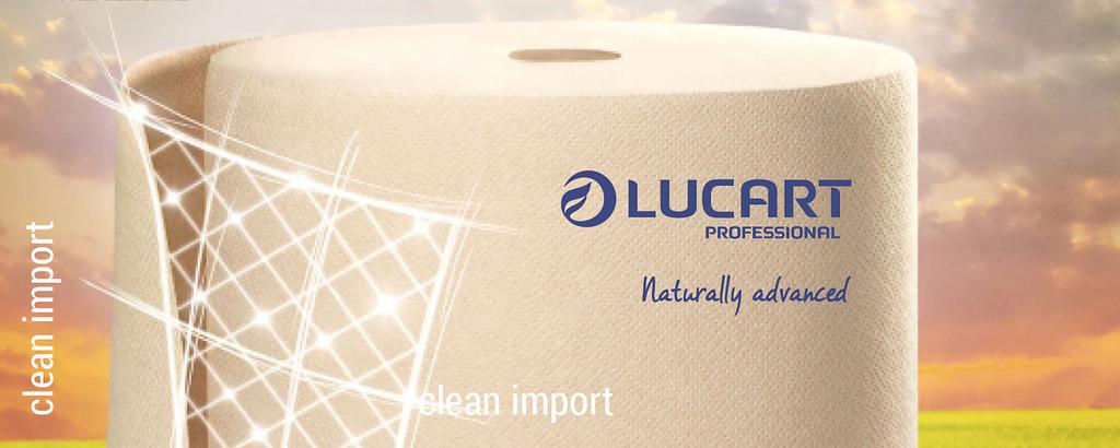 LUCART PROFESSIONAL Clean Import LUCART PROFESSIONAL Lucart Professional Innovaatioita, laatua ja ekologisuutta Lucart Professional ja Lucart-group on yksi Euroopan suurista paperi-ja