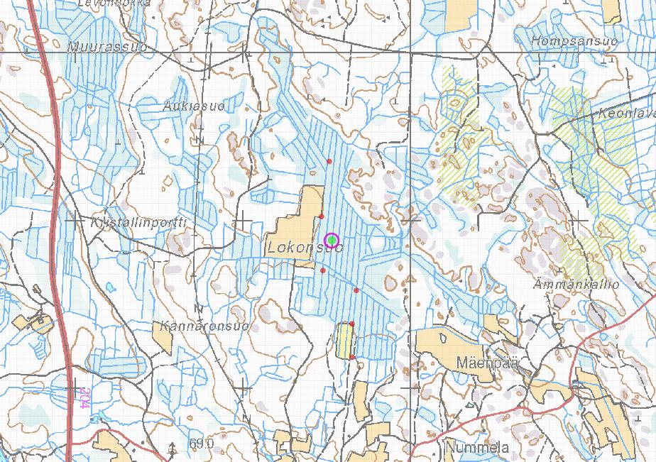 Lokonsuo, Säkylä (5111) GTK:n turvevarojen tilinpitoaineisto: Suon pinta-ala: 77 ha Suon kokonaisturvemäärä: 1.04 milj. suo-m3 Turvekerroksen keskipaksuus: 1.